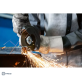 BOSCH GWS 12-125 anti vibration handle kampinis šlifuoklis
